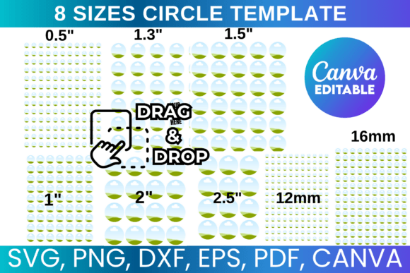 Circle Canva Template Svg: Your Go-To for Custom Labels