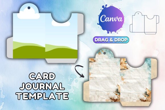 Create Charming Junk Journals with a Canva Card Template