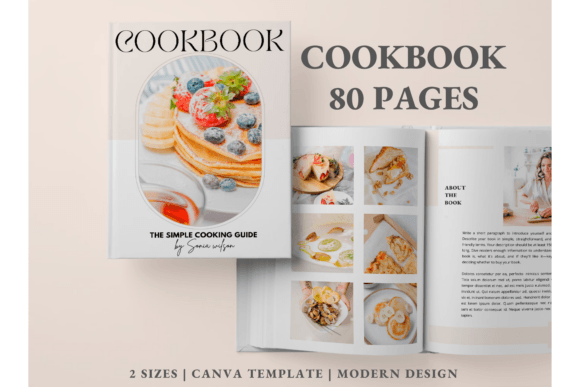 Create Your Own Cookbook: A Modern Recipe Book Template