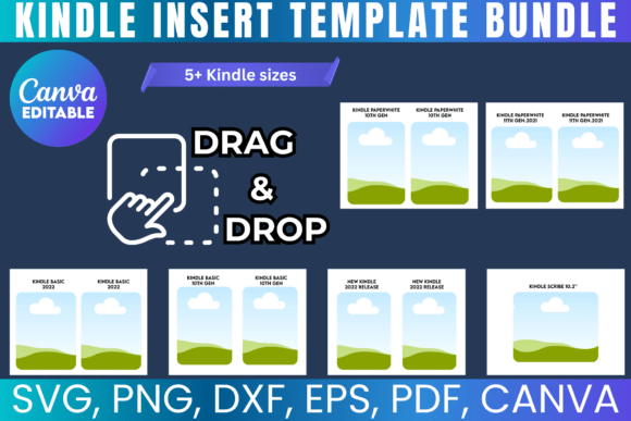 Customize Your Kindle Style with a Canva Template Bundle
