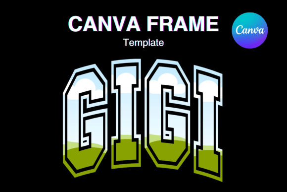 Design Heartfelt Tributes with GIGI Canva Frame Template Grandmother