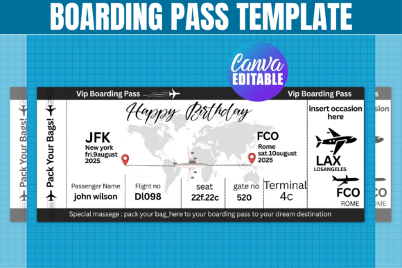 Design Unforgettable Travel Surprises with a Canva Template