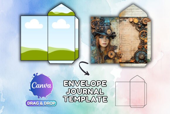 Designing with Intent: The Canva ENVELOPE Journal Template Folio