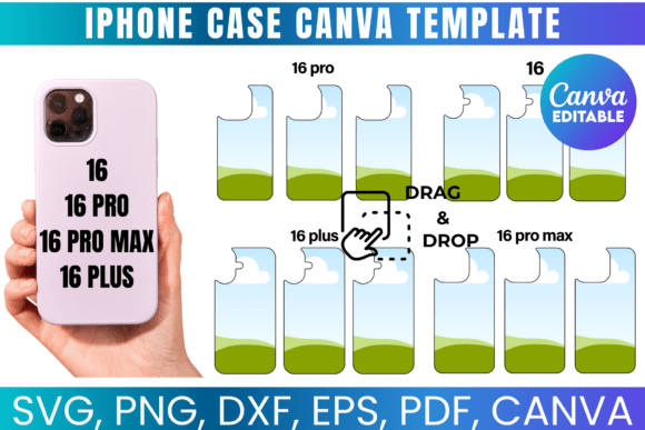 iPhone Case Canva Template: Your Shortcut to Custom 16 Series Designs
