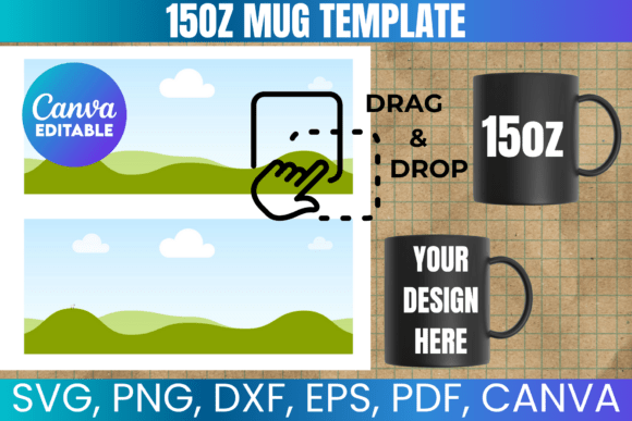 Master Your Mug Designs with This 15oz Template