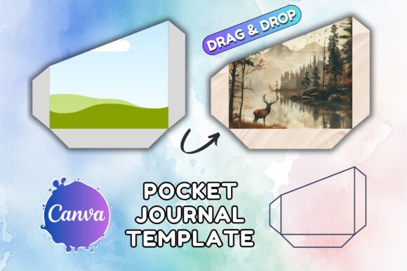 Pocket Journal Folio Template Canva: Your Design Shortcut