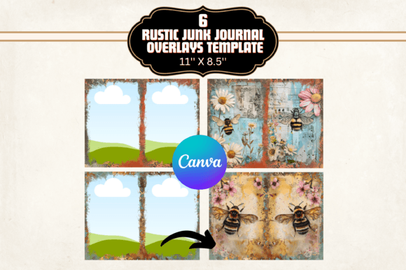 Rustic Junk Journal DIY Canva Template: A Creative's Guide