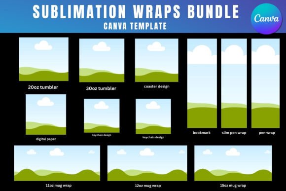 Streamline Your Sublimation Workflow with This Canva Template