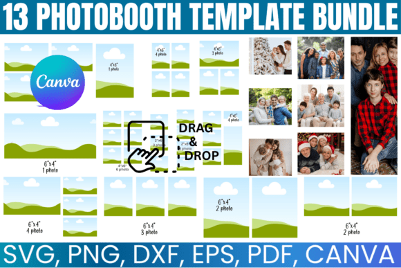 Unleash Creativity with the 13 Photobooth Template Bundle
