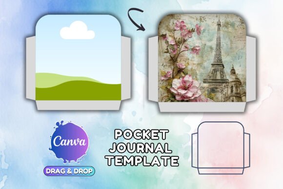 Unleash Your Creativity with the Canva POCKET Junk Journal Folio Template