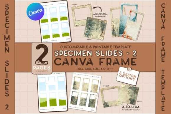 Unlock Creative Control with Specimen Slide Canva Frames
